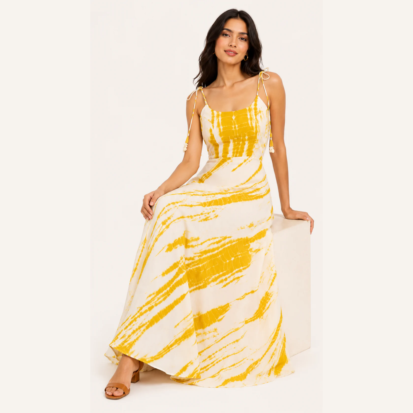 Marigold Drift Dress