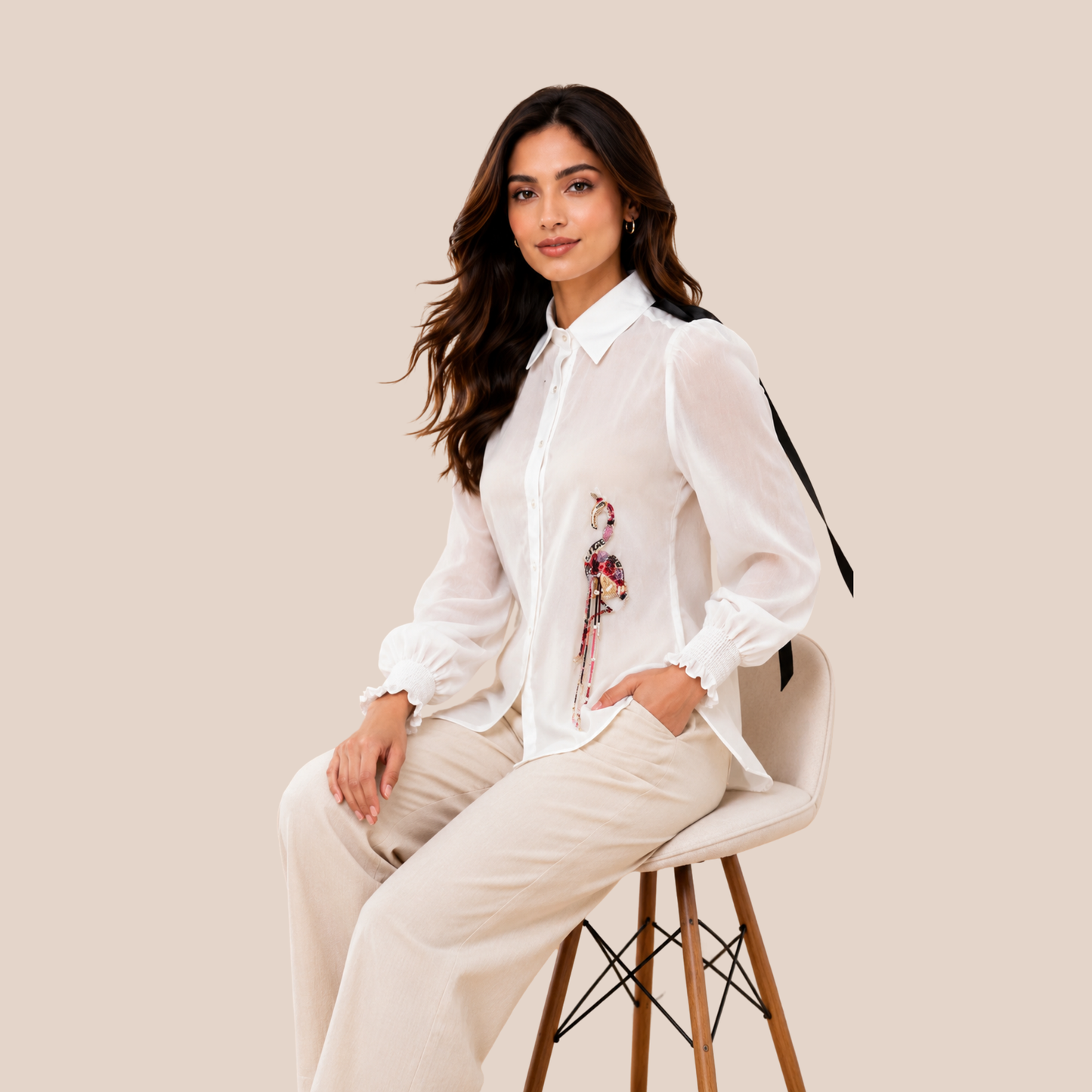 Flamingo Whisper Shirt