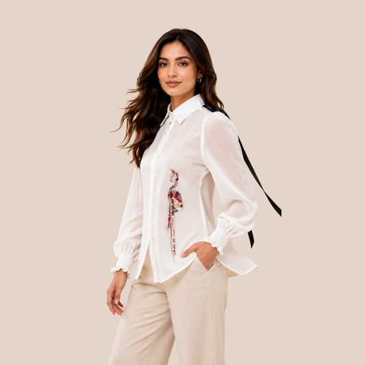 Flamingo Whisper Shirt