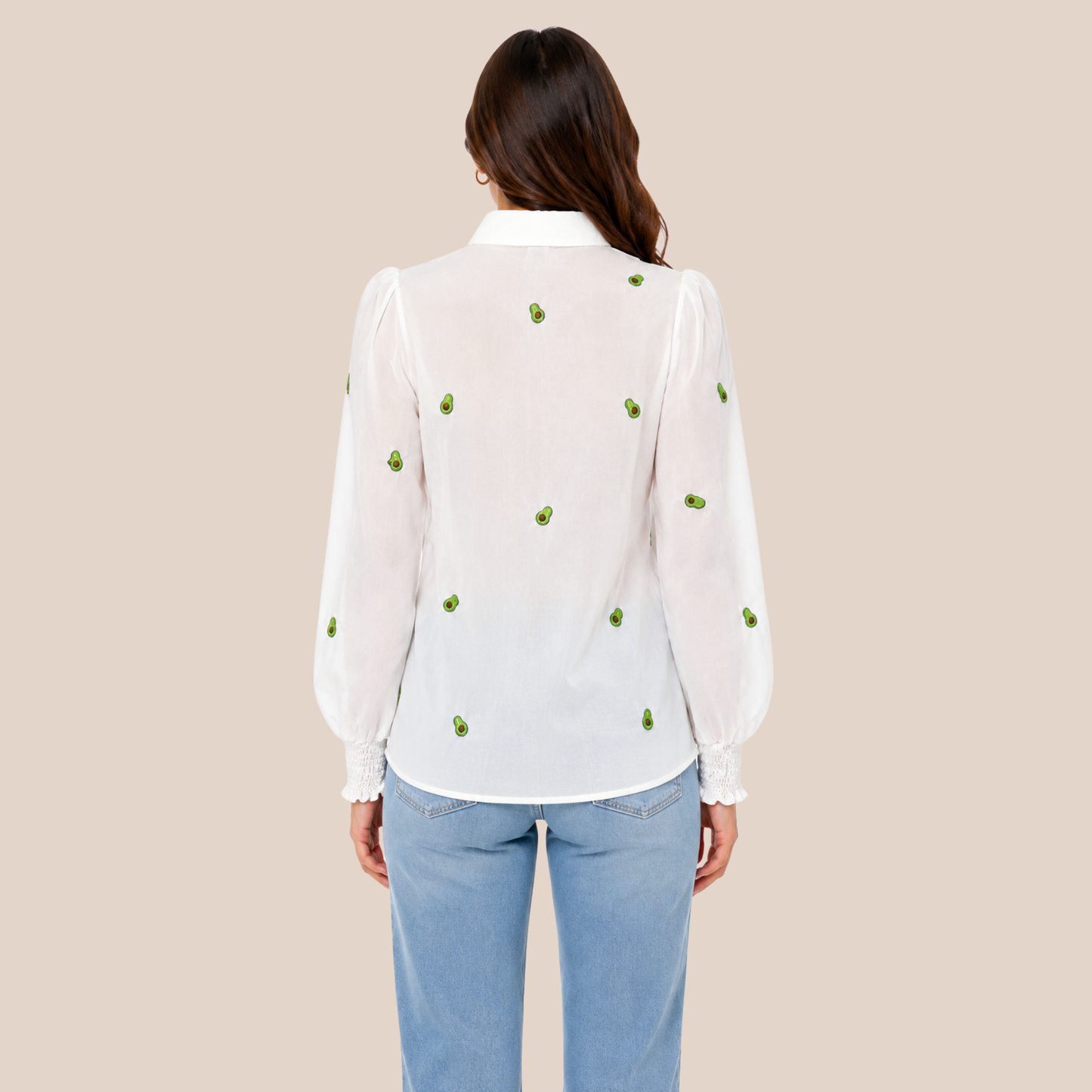 Avocado Sheer Shirt