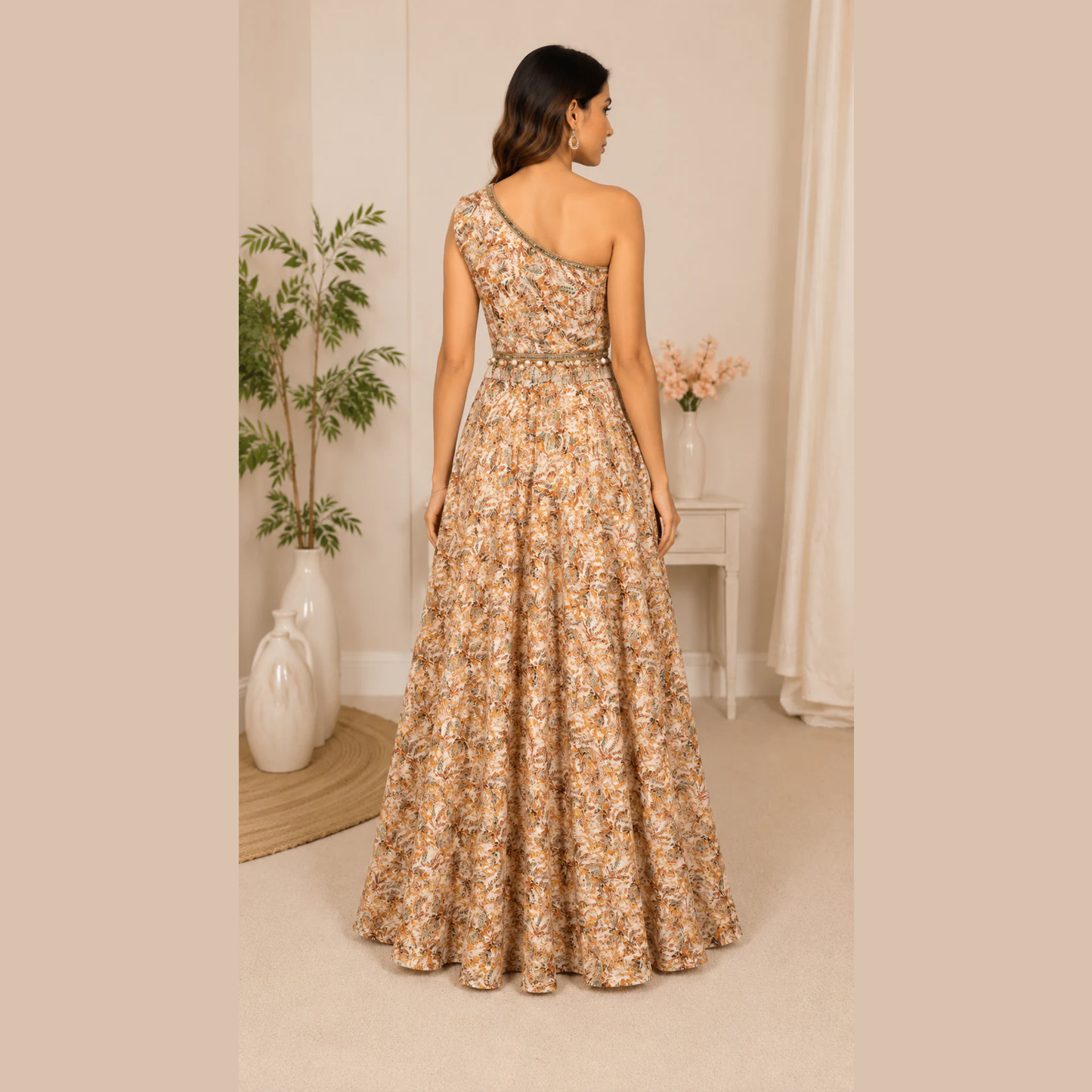 Bohemian crop And skirt