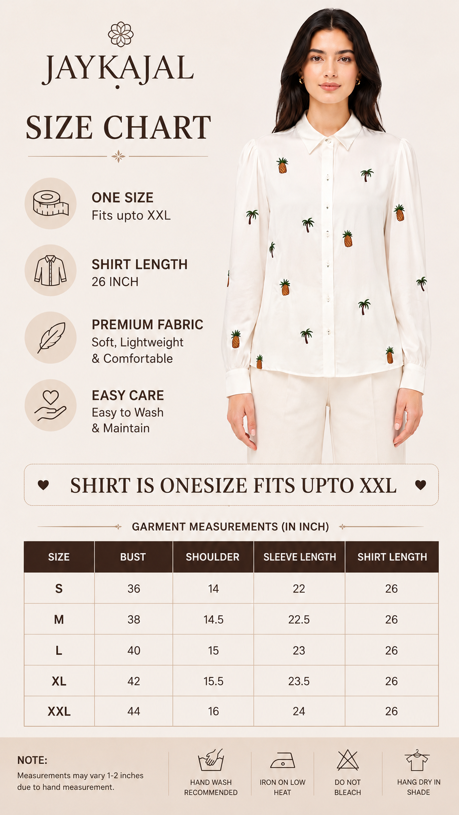 Pineapple and palm tree shirt