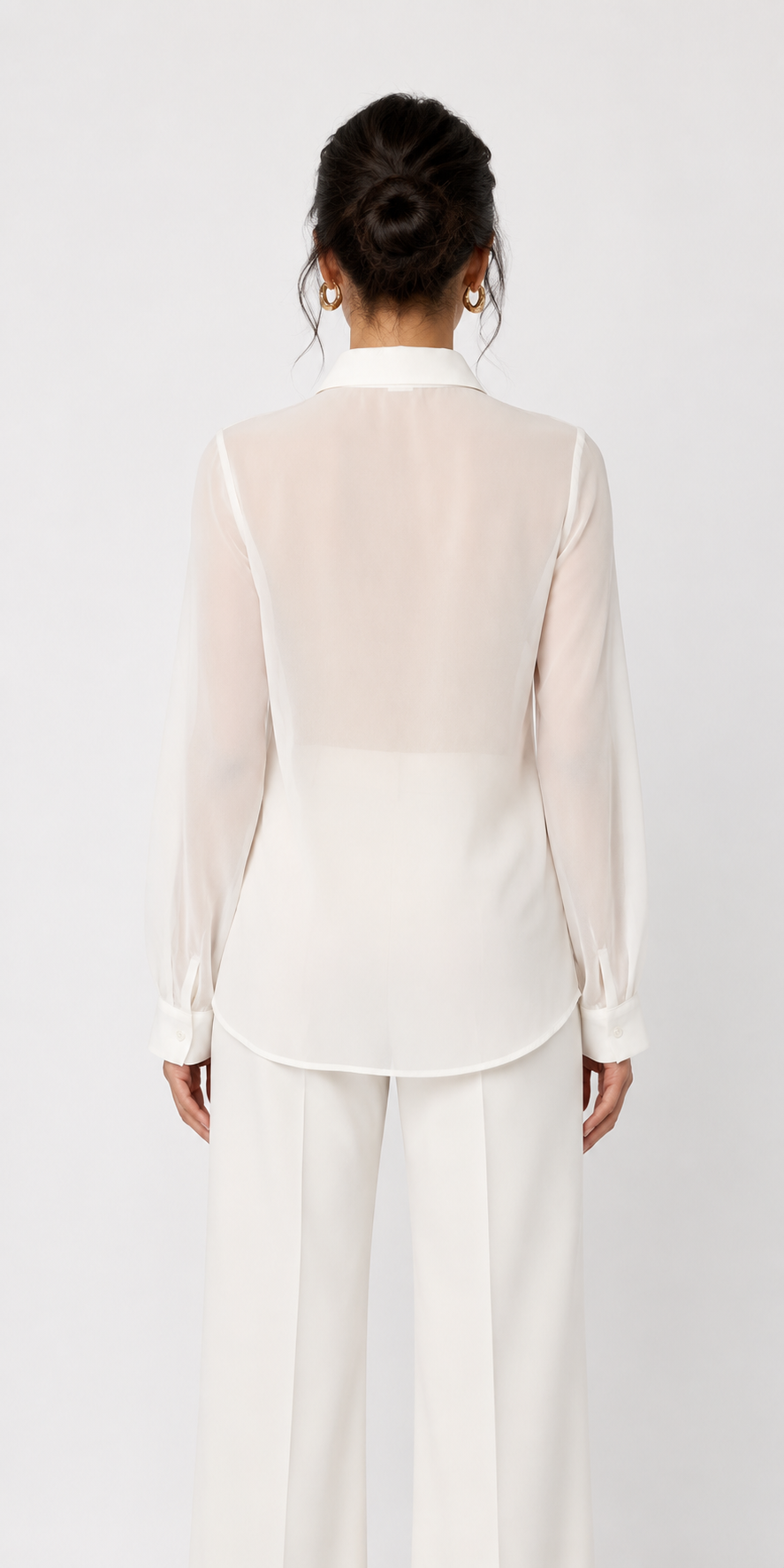 Heart sheer shirt