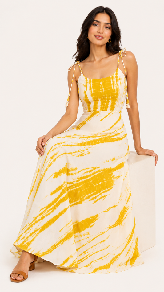 Marigold Drift Dress