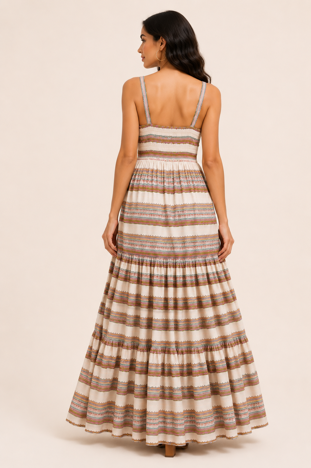 Sunkissed Stripe Gown