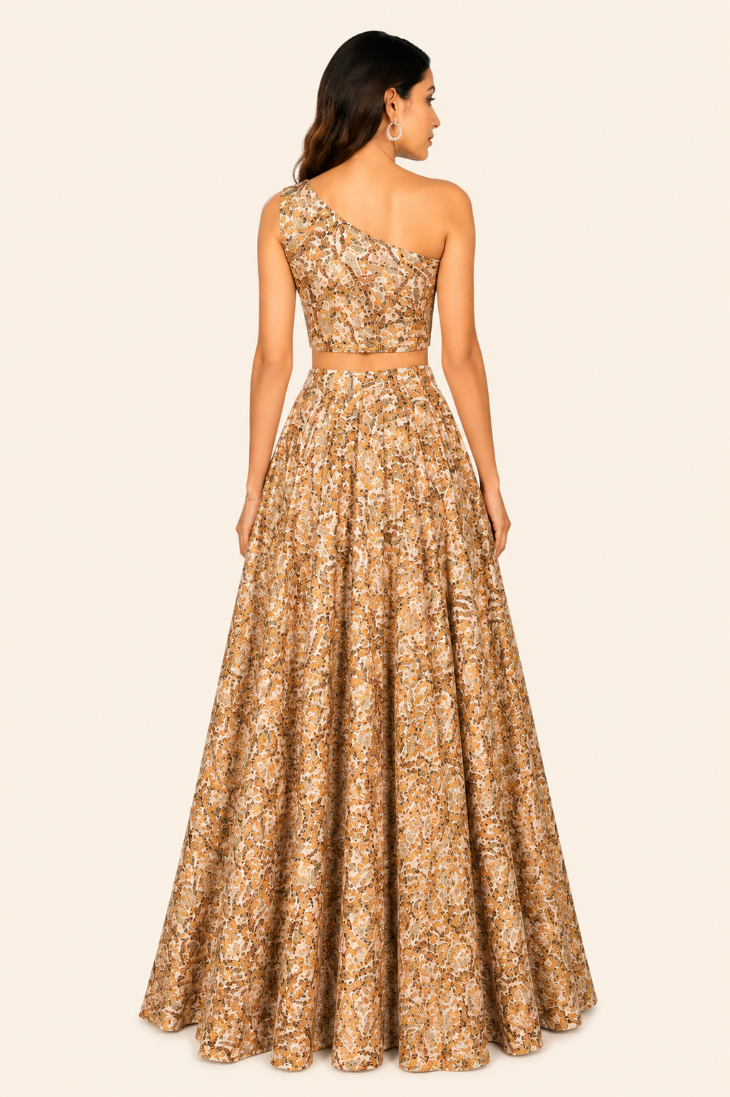 Bohemian crop And skirt