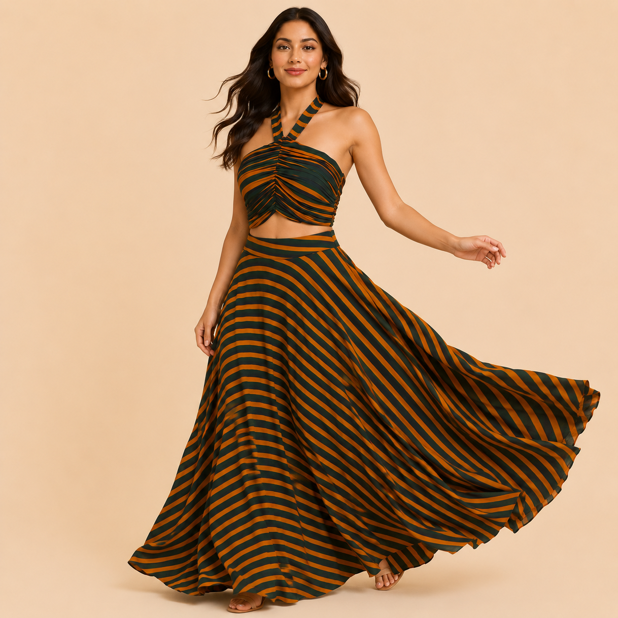 Sunset skirt set