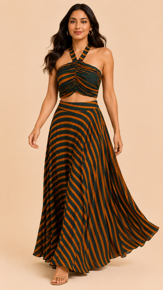 Sunset skirt set