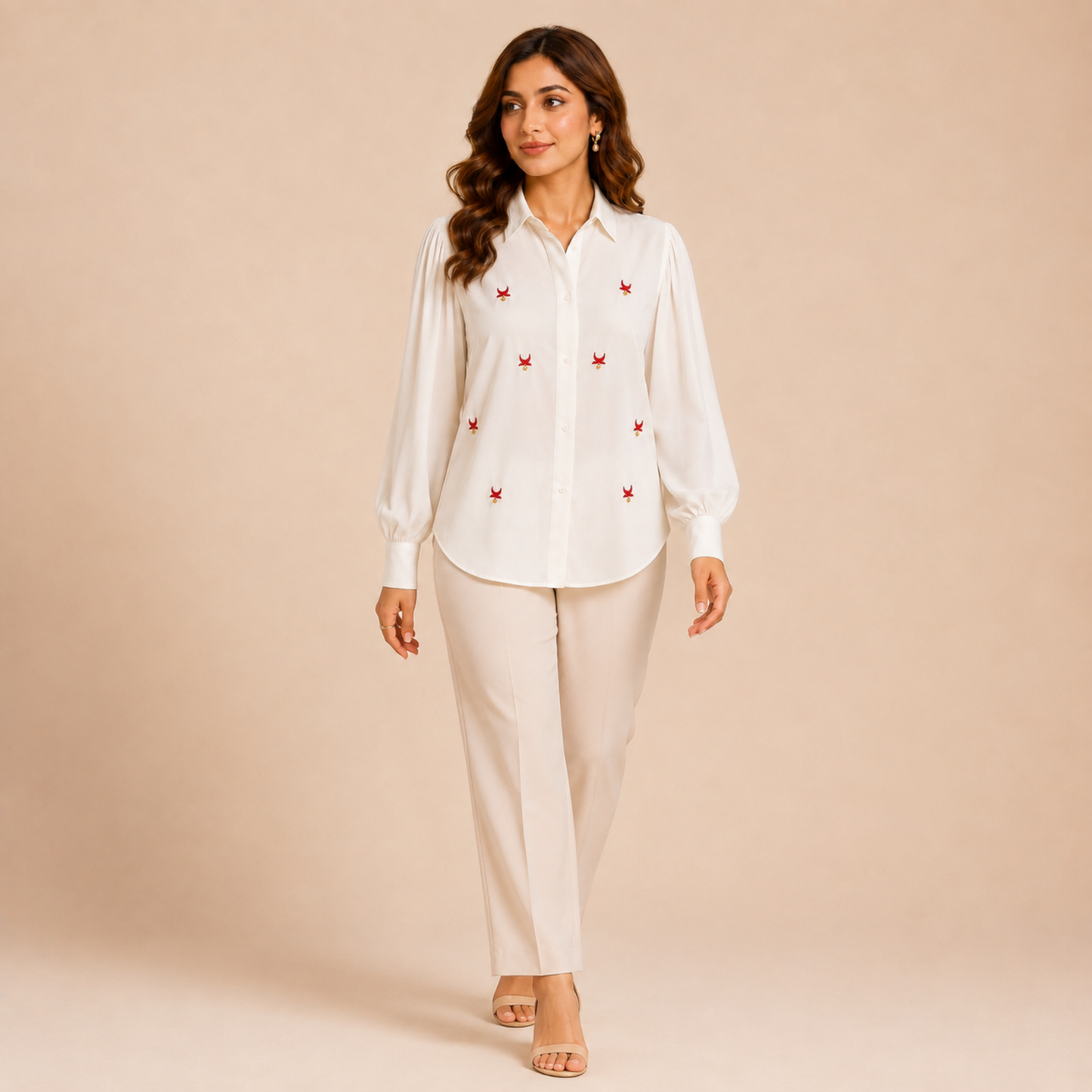 Ghoongroo sheer shirt